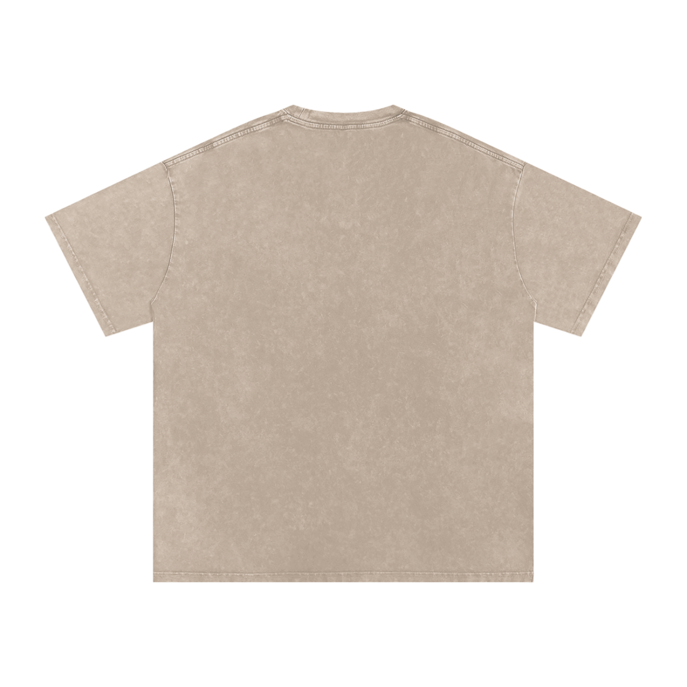 IAL Snow Washed Oversized Cotton T-Shirt