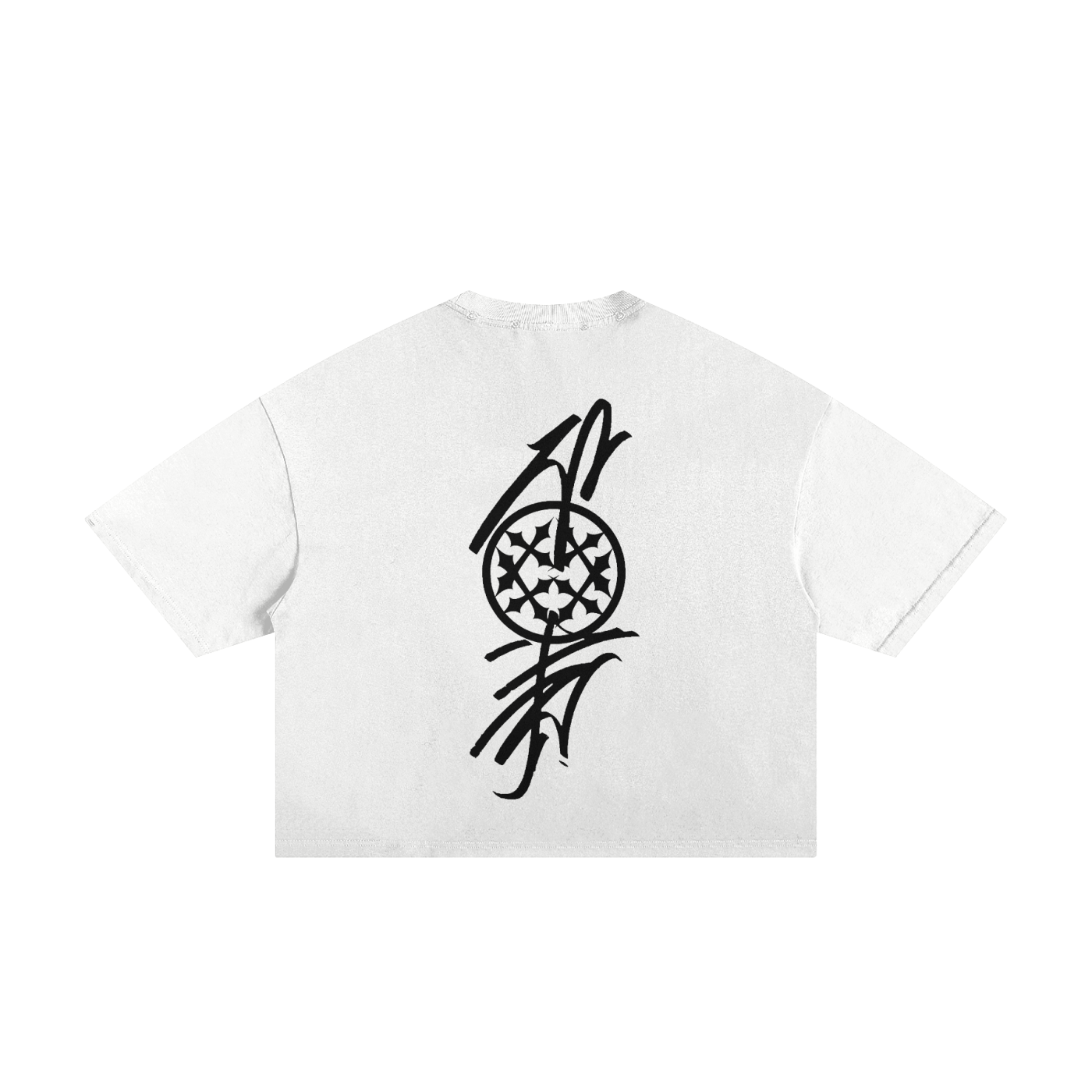 Happi Stamp Classic Frayed Boxy Tee