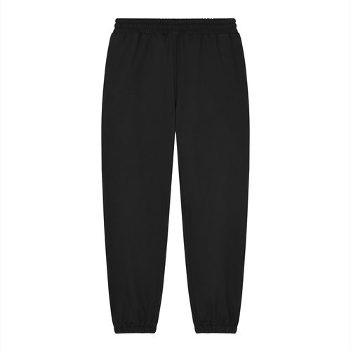 Happi Unisex Loose Fit Tapered Joggers Black