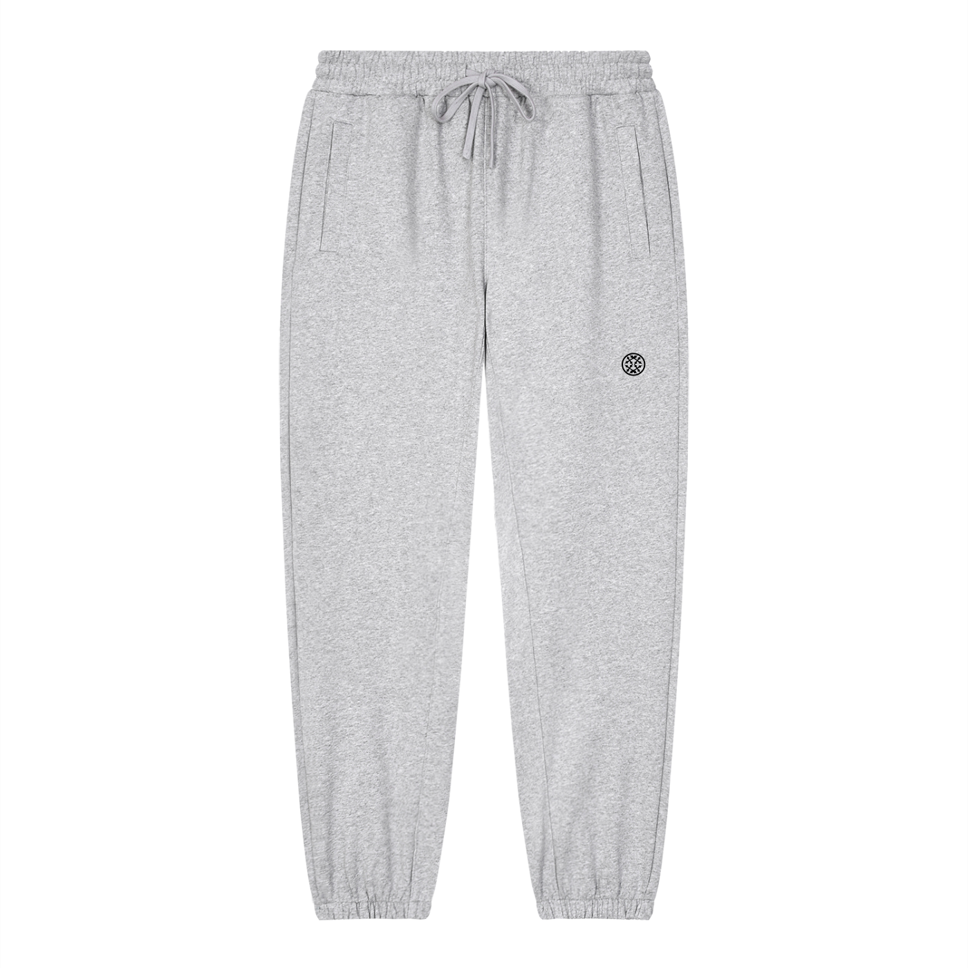 Happi Unisex Loose Fit Tapered Joggers Gray