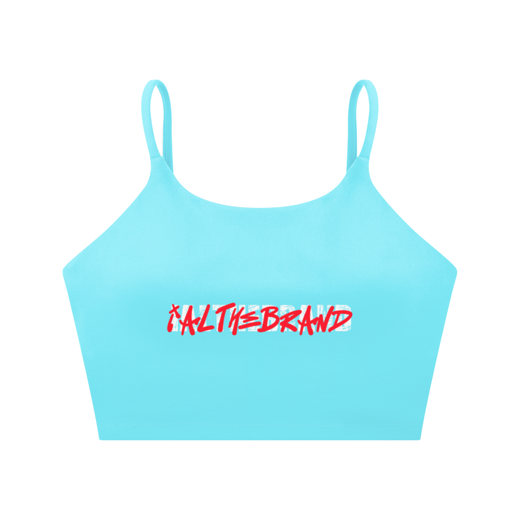IAL Spaghetti Strap Yoga Sports Bra