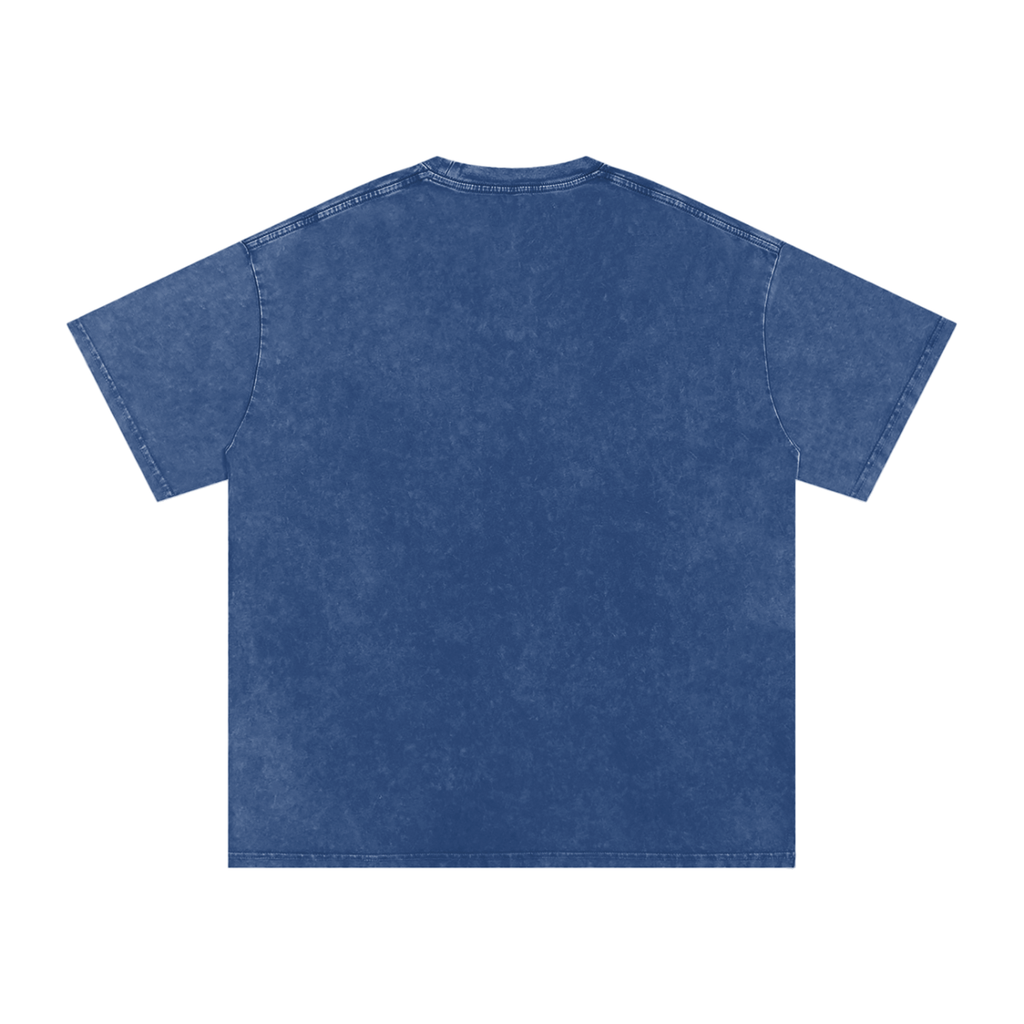 IAL Snow Washed Oversized Cotton T-Shirt