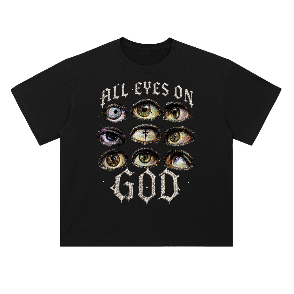 Godlike Feelings Heavyweight Drop Shoulder Cotton T-Shirt