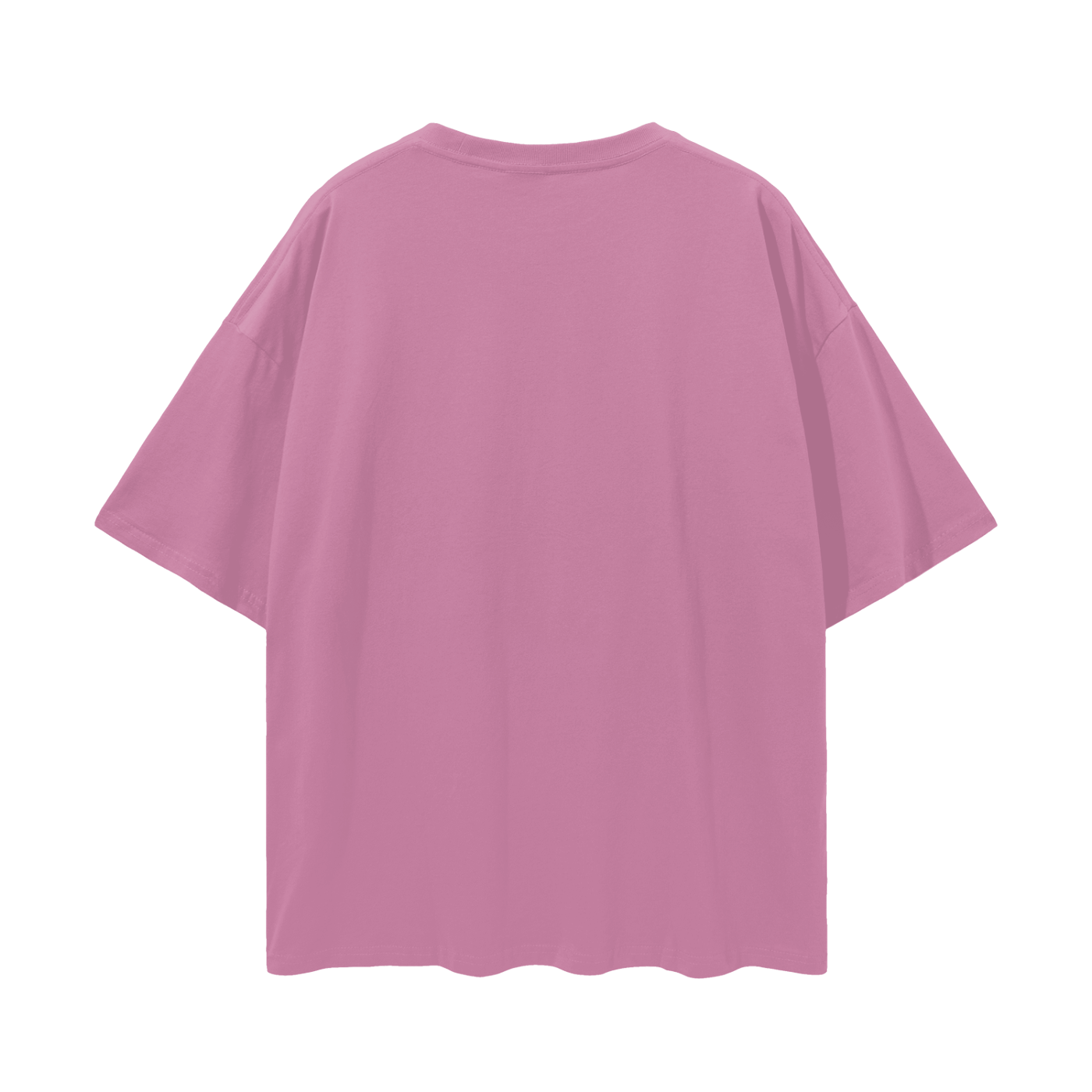 Praise On GO Streetwear Loose Drop Shoulder T-Shirt Red