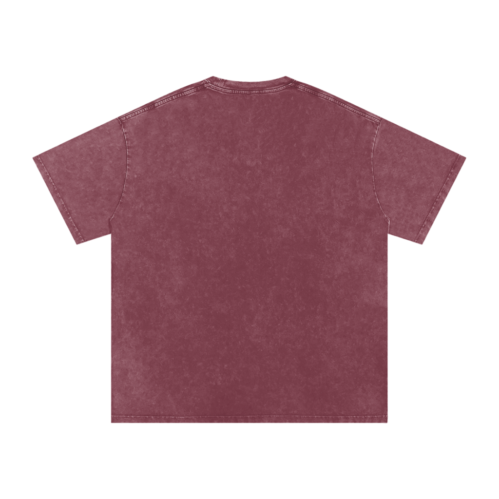 IAL Snow Washed Oversized Cotton T-Shirt