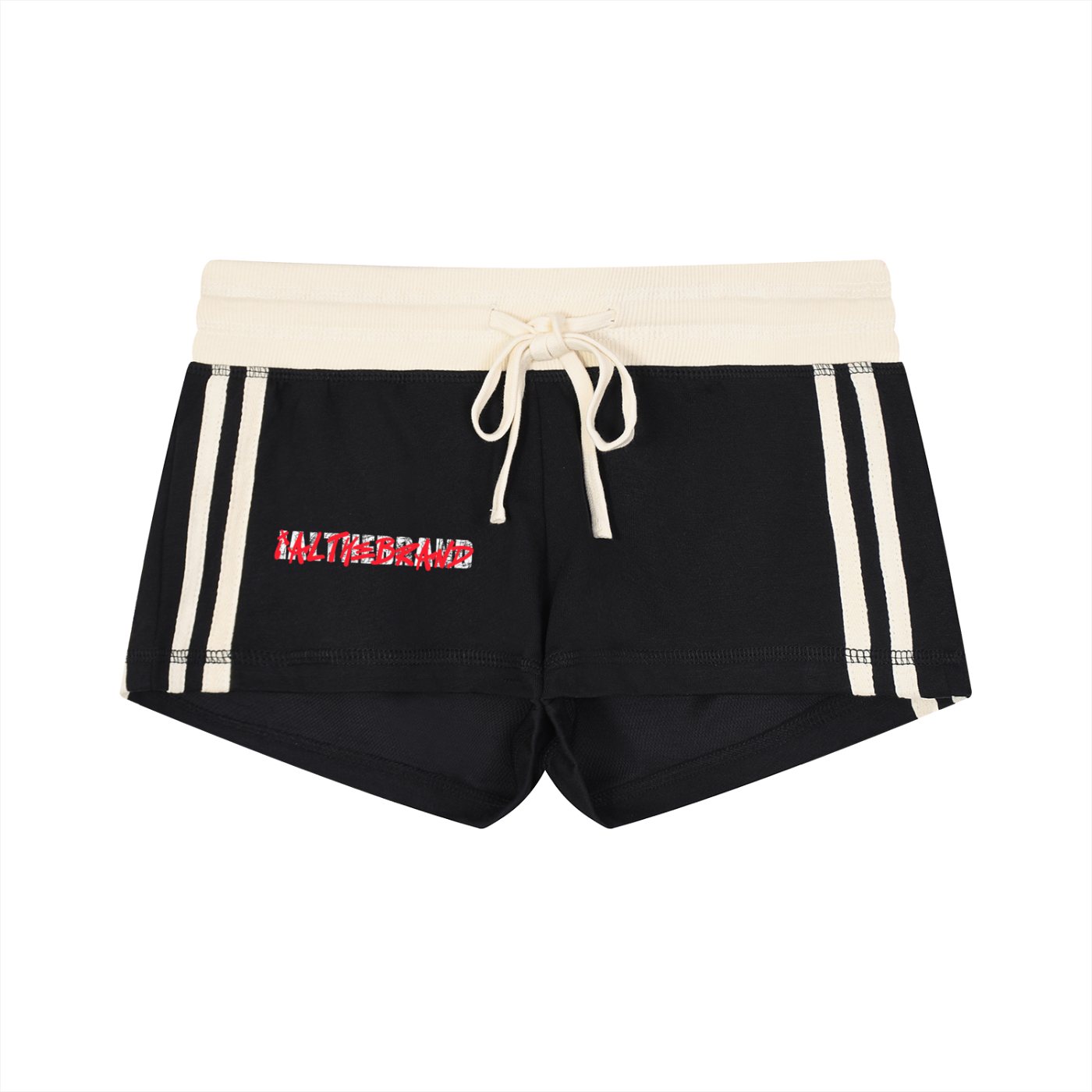IAL Women's Contrast Stripe Track Shorts