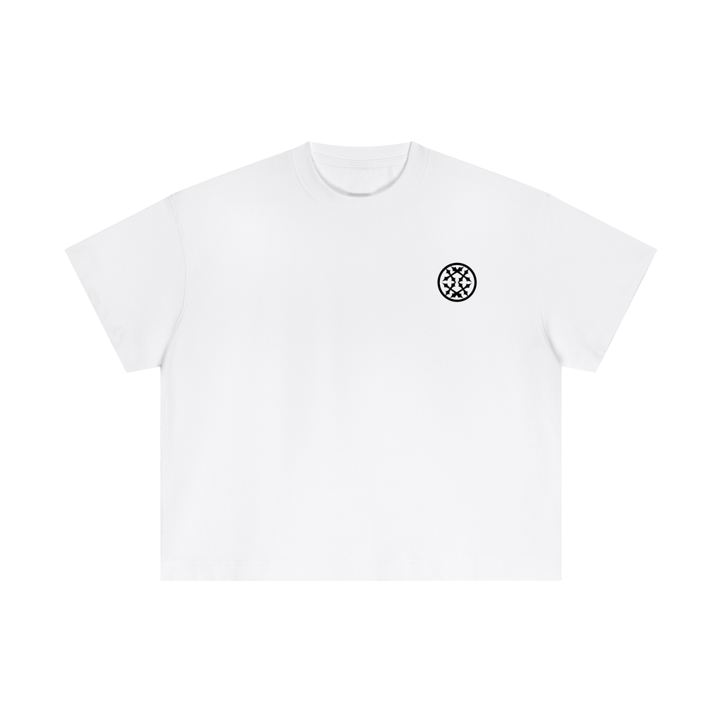 Happi Cotton Boxy T-Shirt White
