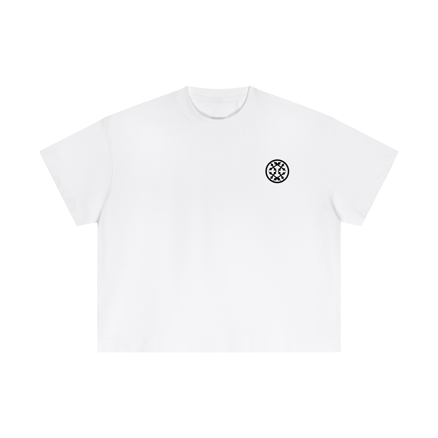 Happi Cotton Boxy T-Shirt White