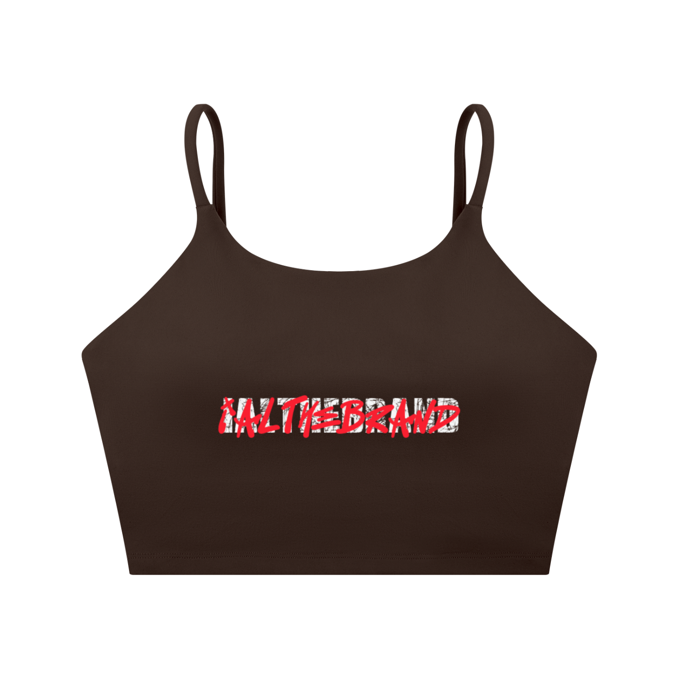 IAL Spaghetti Strap Yoga Sports Bra