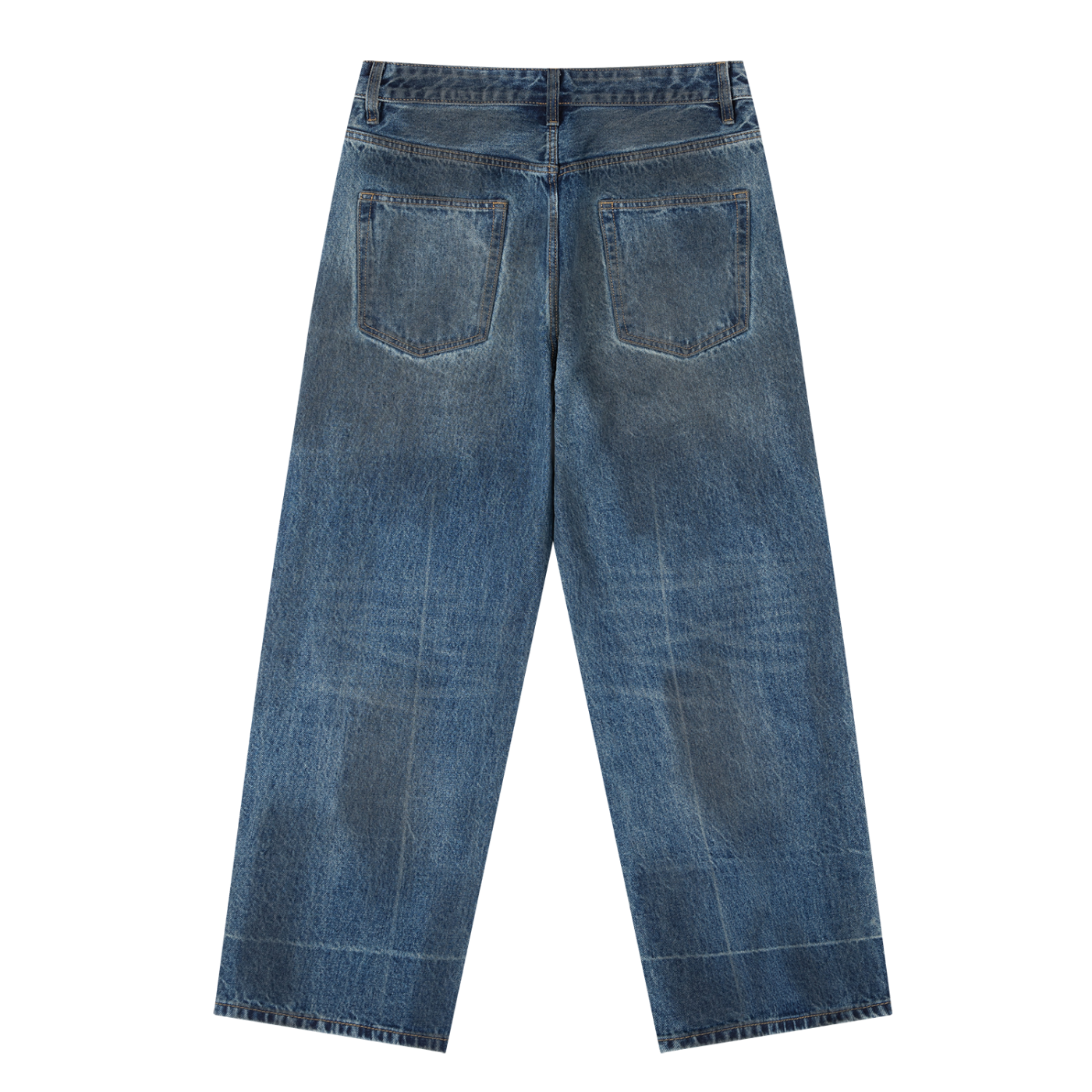 Happi Vintage Wash Baggy Denim Jeans
