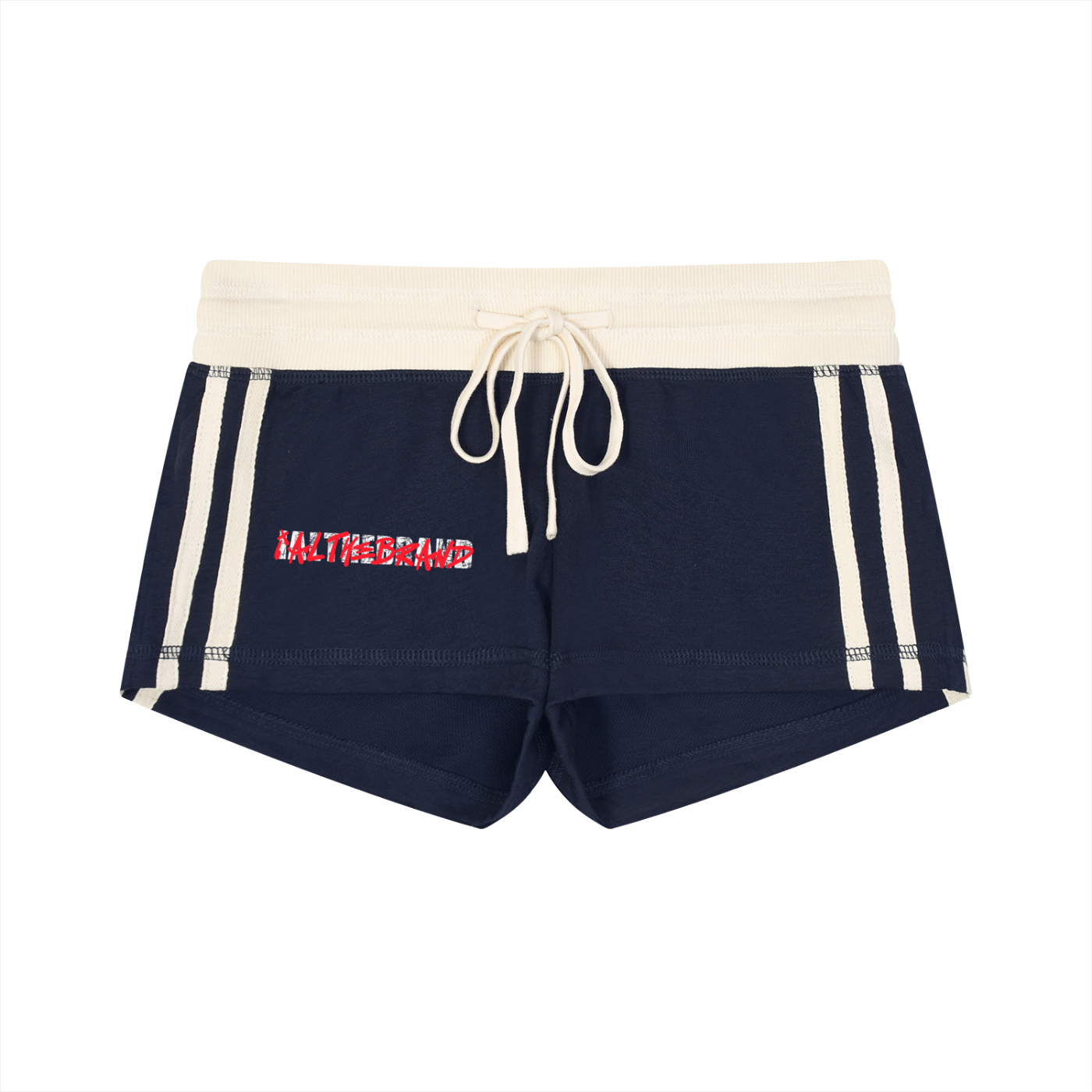 IAL Women's Contrast Stripe Track Shorts