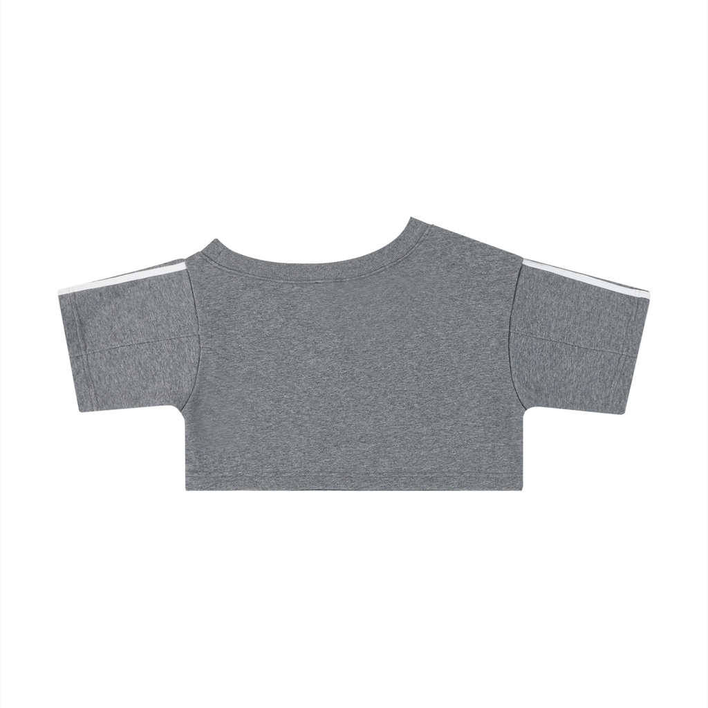 IAL Women's Off-the-Shoulder Crop T-Shirt