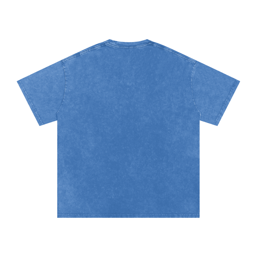 IAL Snow Washed Oversized Cotton T-Shirt