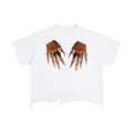 Vintage Wash Boxy Distressed Hem T-Shirt