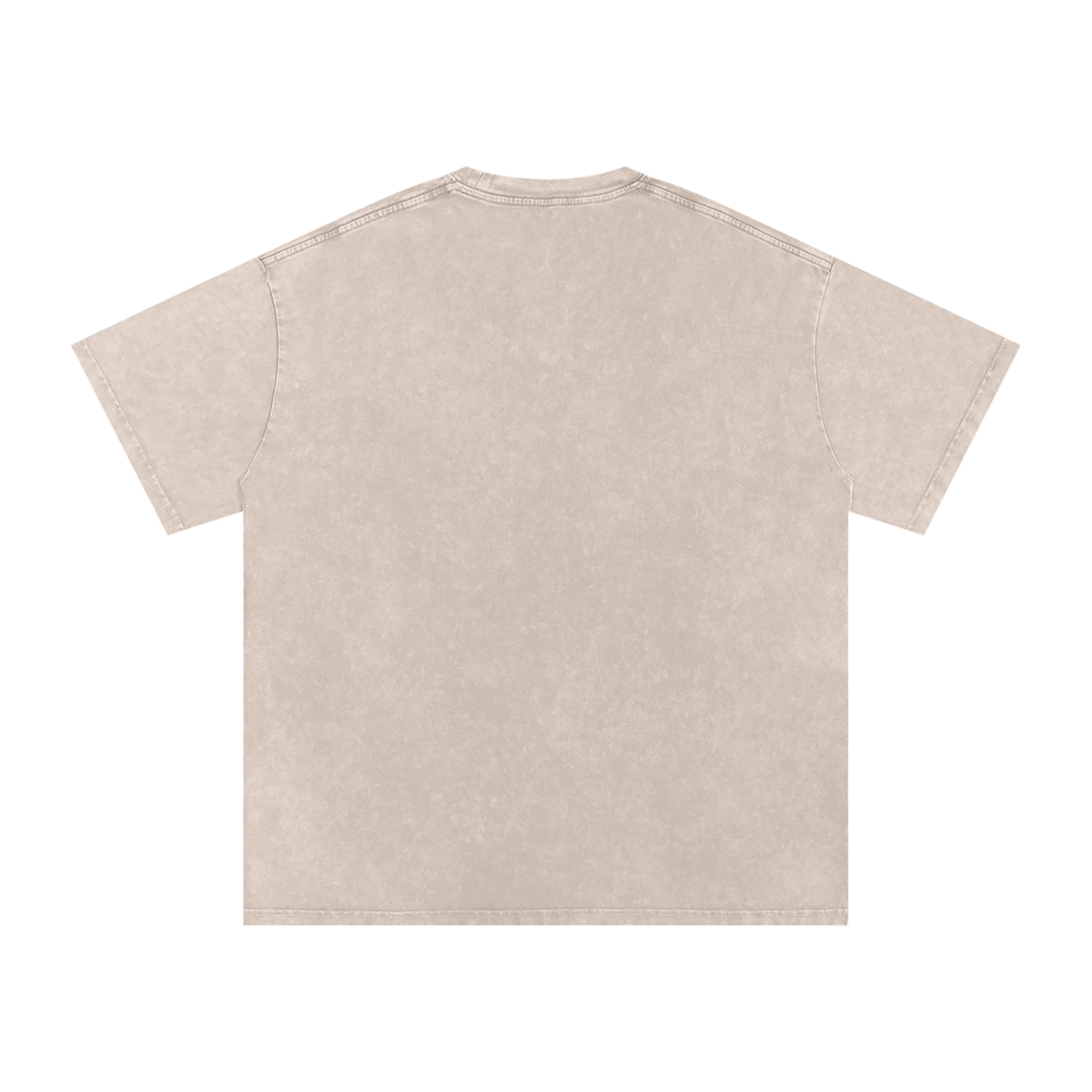 IAL Snow Washed Oversized Cotton T-Shirt