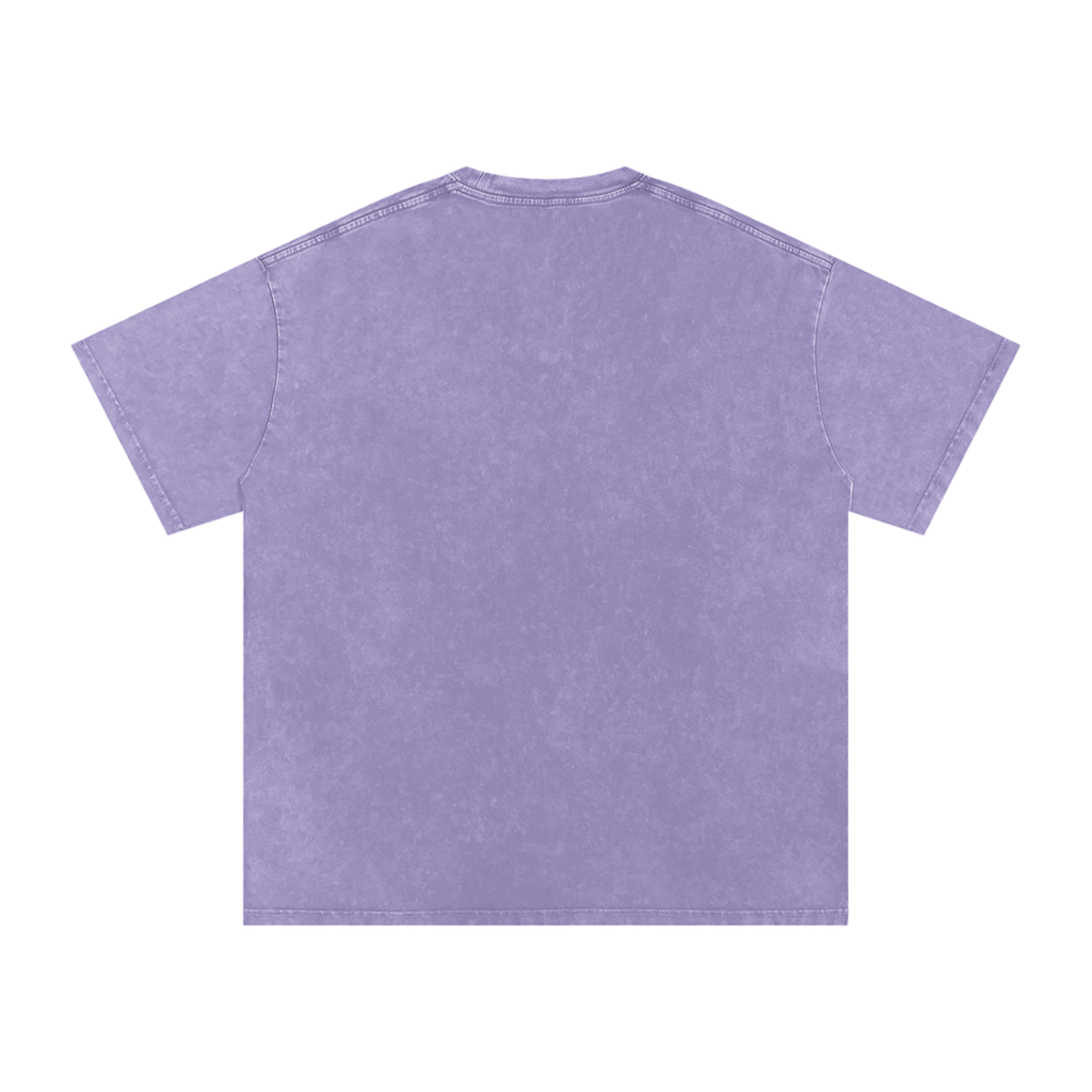 IAL Snow Washed Oversized Cotton T-Shirt
