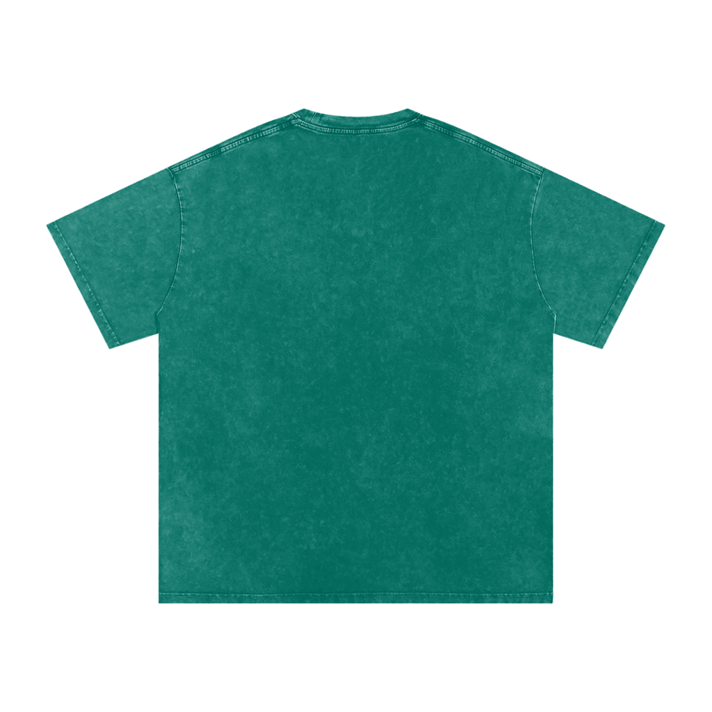 IAL Snow Washed Oversized Cotton T-Shirt