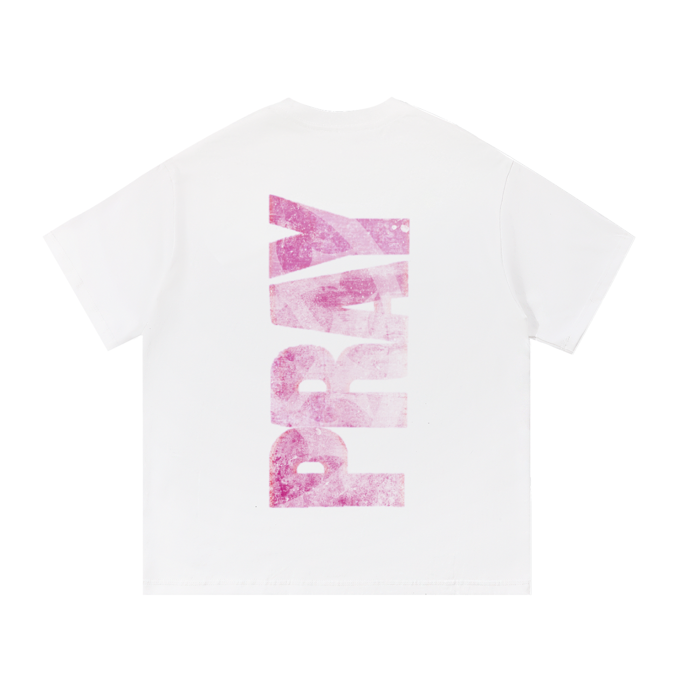 Pretty Girls Pray Cotton T-Shirt White