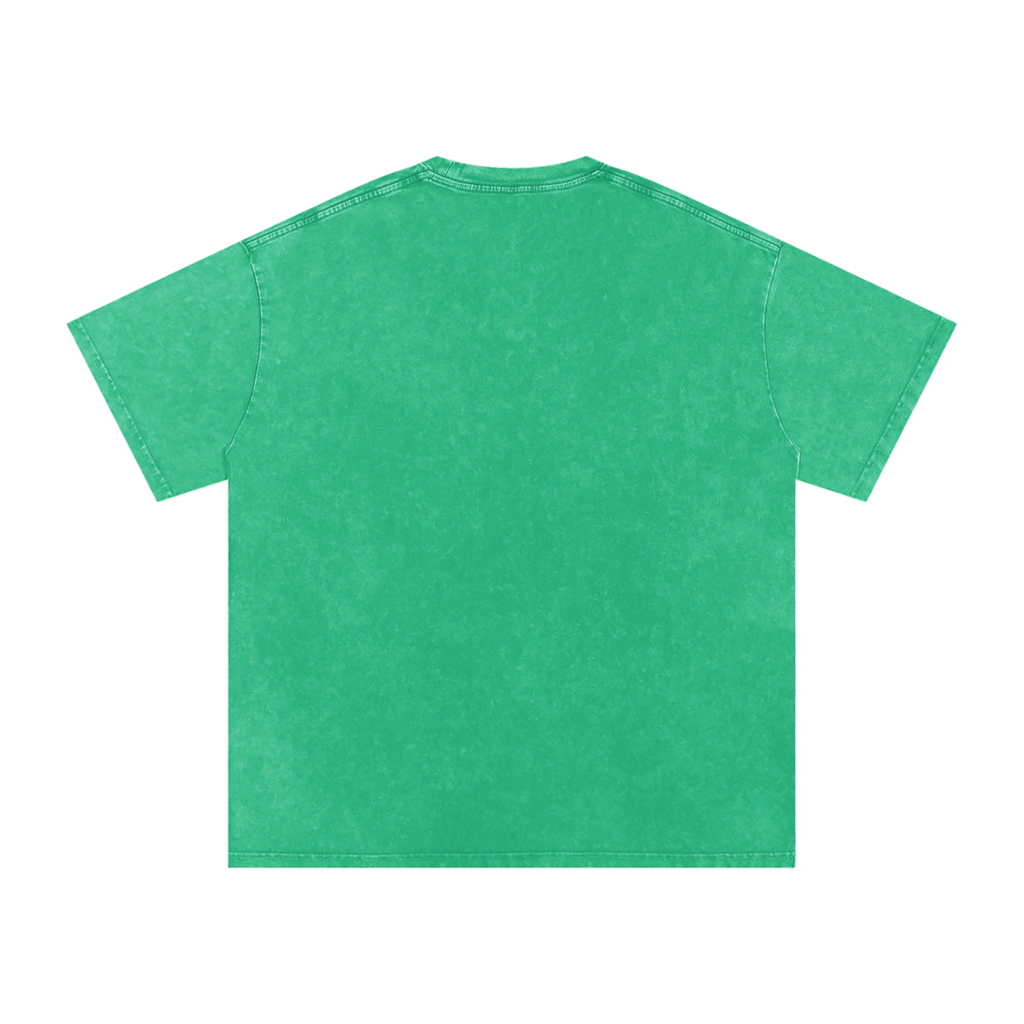 IAL Snow Washed Oversized Cotton T-Shirt