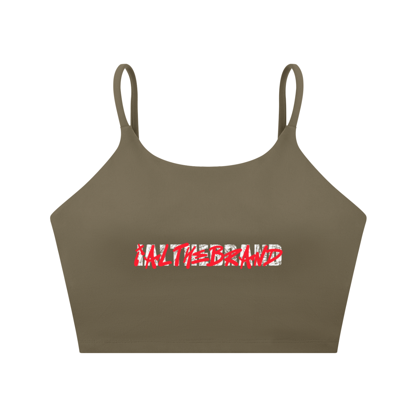 IAL Spaghetti Strap Yoga Sports Bra