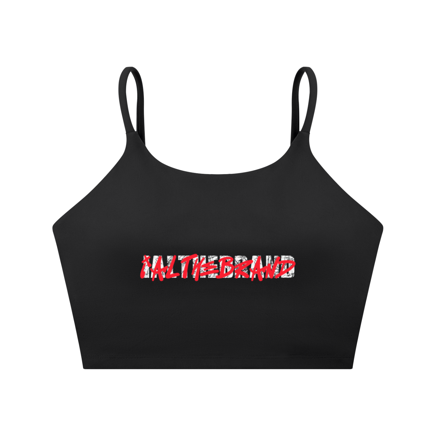 IAL Spaghetti Strap Yoga Sports Bra